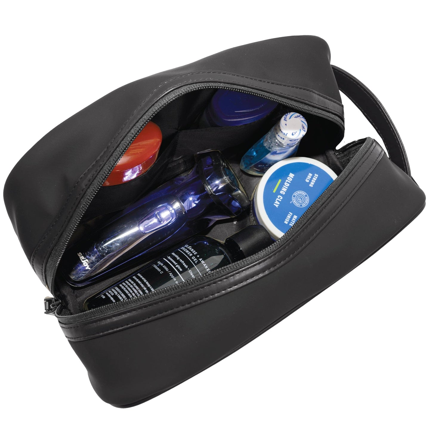 Jack Abrahams Calypso Smooth Tarpaulin Travel Dopp Kit