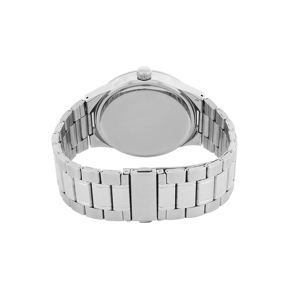 French Connection Men's 45MM Silver & Blue Tone Watch & Bracelet Gift Set