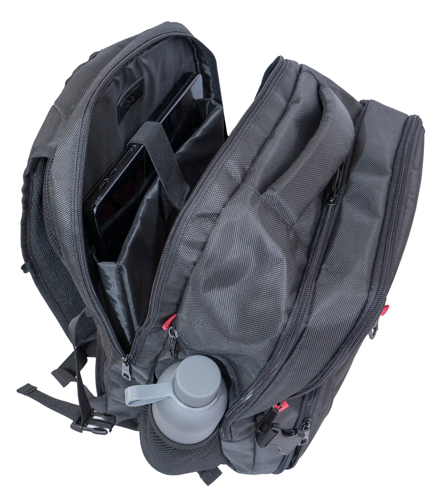 Jack Abrahams The Mason Nylon 19-Inch Workbook Travel Backpack