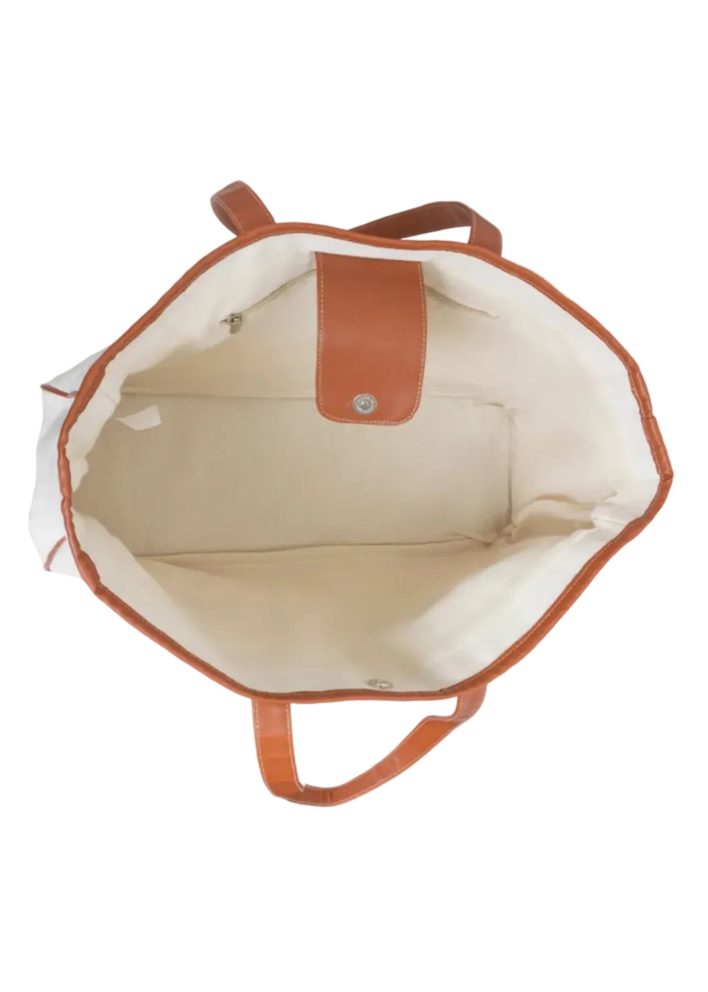 Magid Canvas Slogan Tote "ESCAPE"