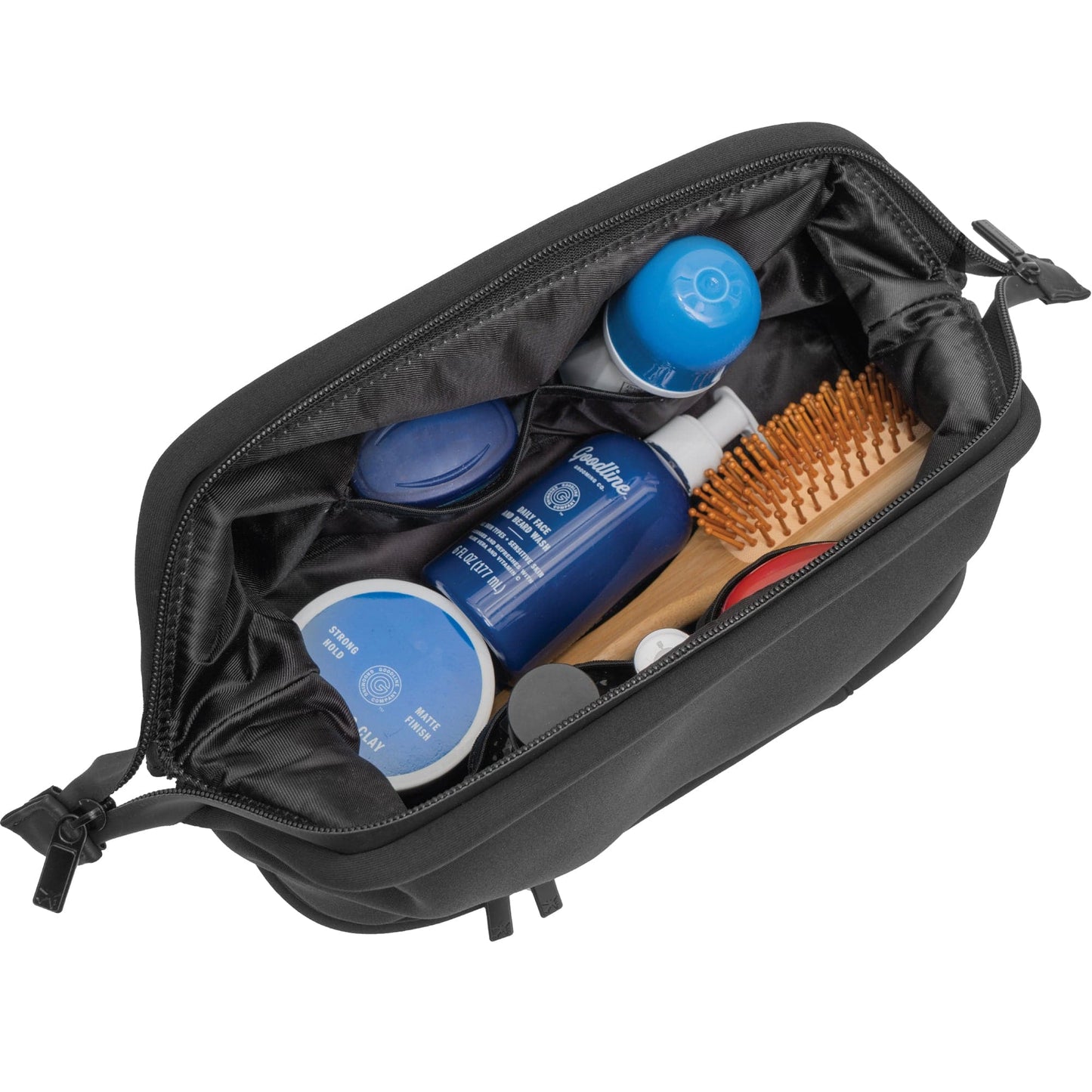 The Callisto Neoprene Drop Bottom Toiletry Case