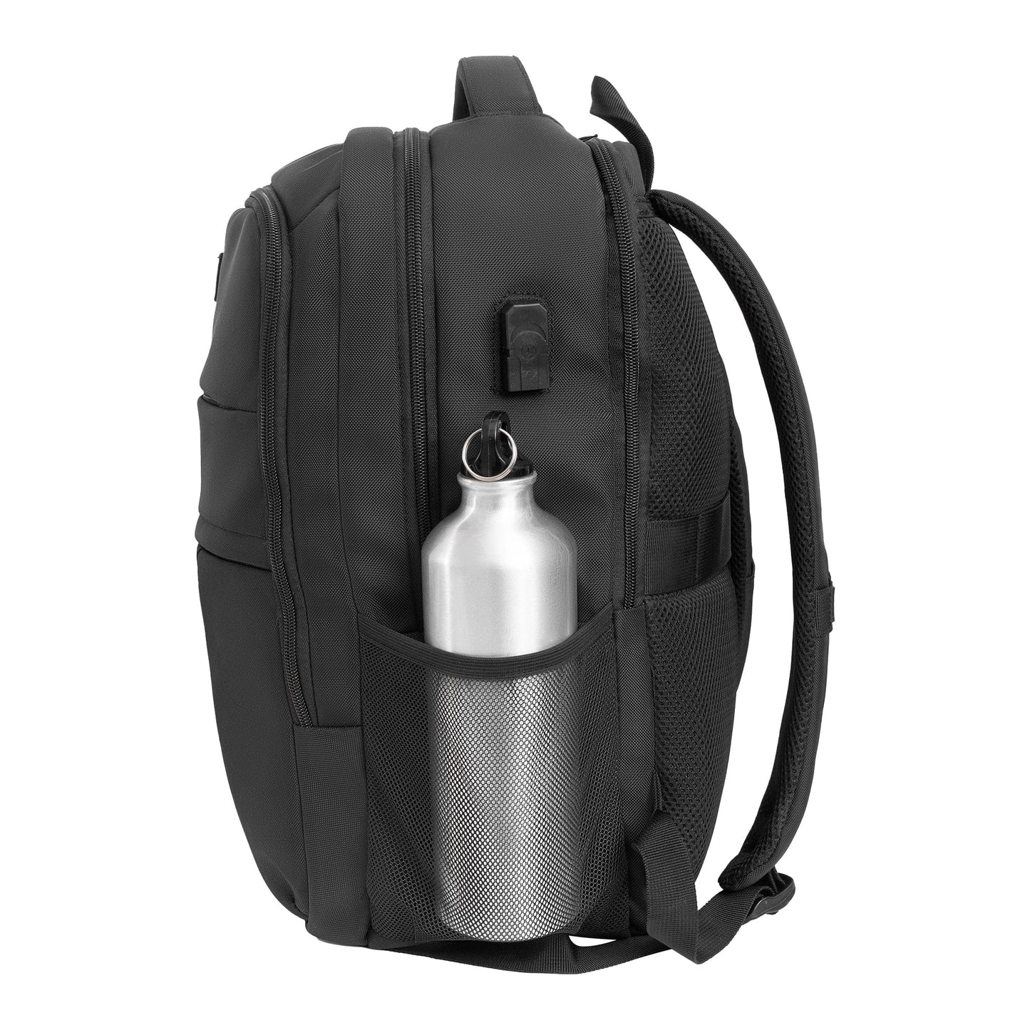 The Hamilton | 18-In 1680D Workbook Backpack with USB Port