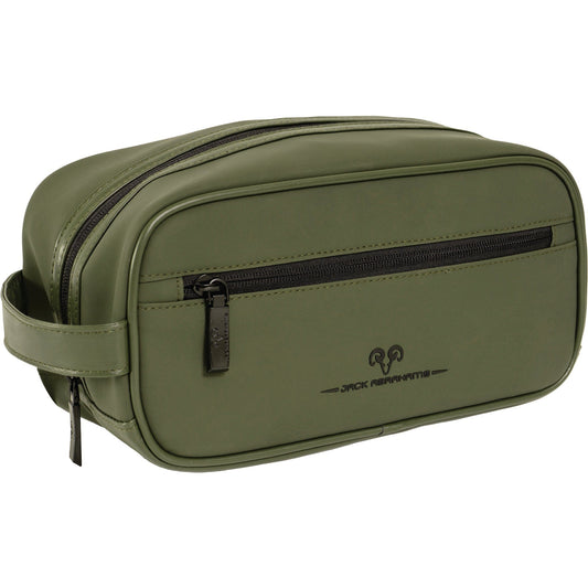 Jack Abrahams Calypso Smooth Tarpaulin Travel Dopp Kit