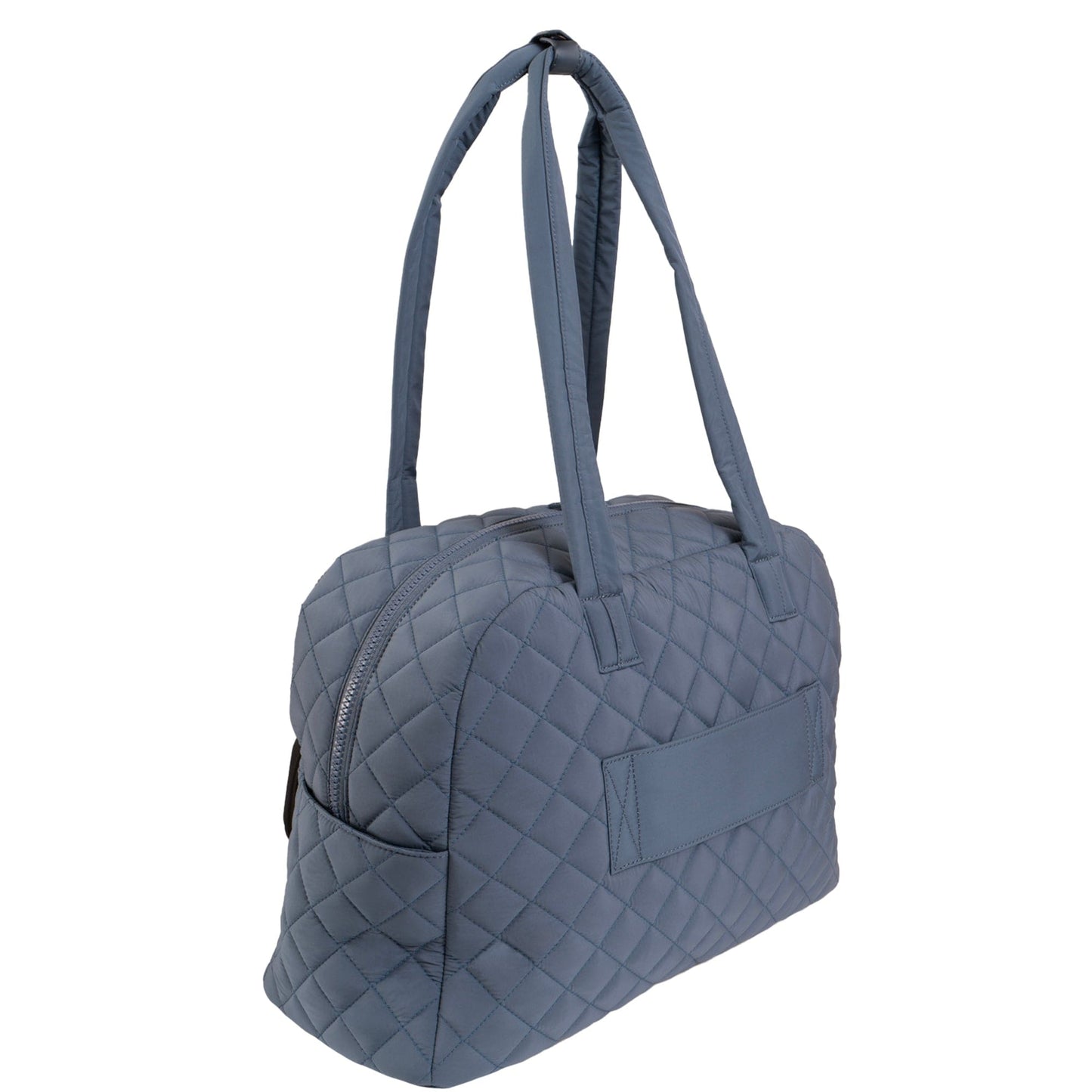 Ellen Tracy 20 Inch Diamond Nylon Quilted Travel Duffel