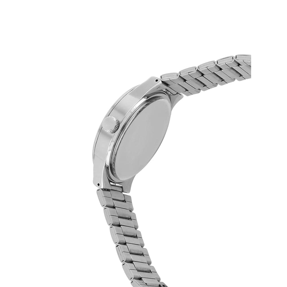 French Connection Men's 45MM Silver & Blue Tone Watch & Bracelet Gift Set