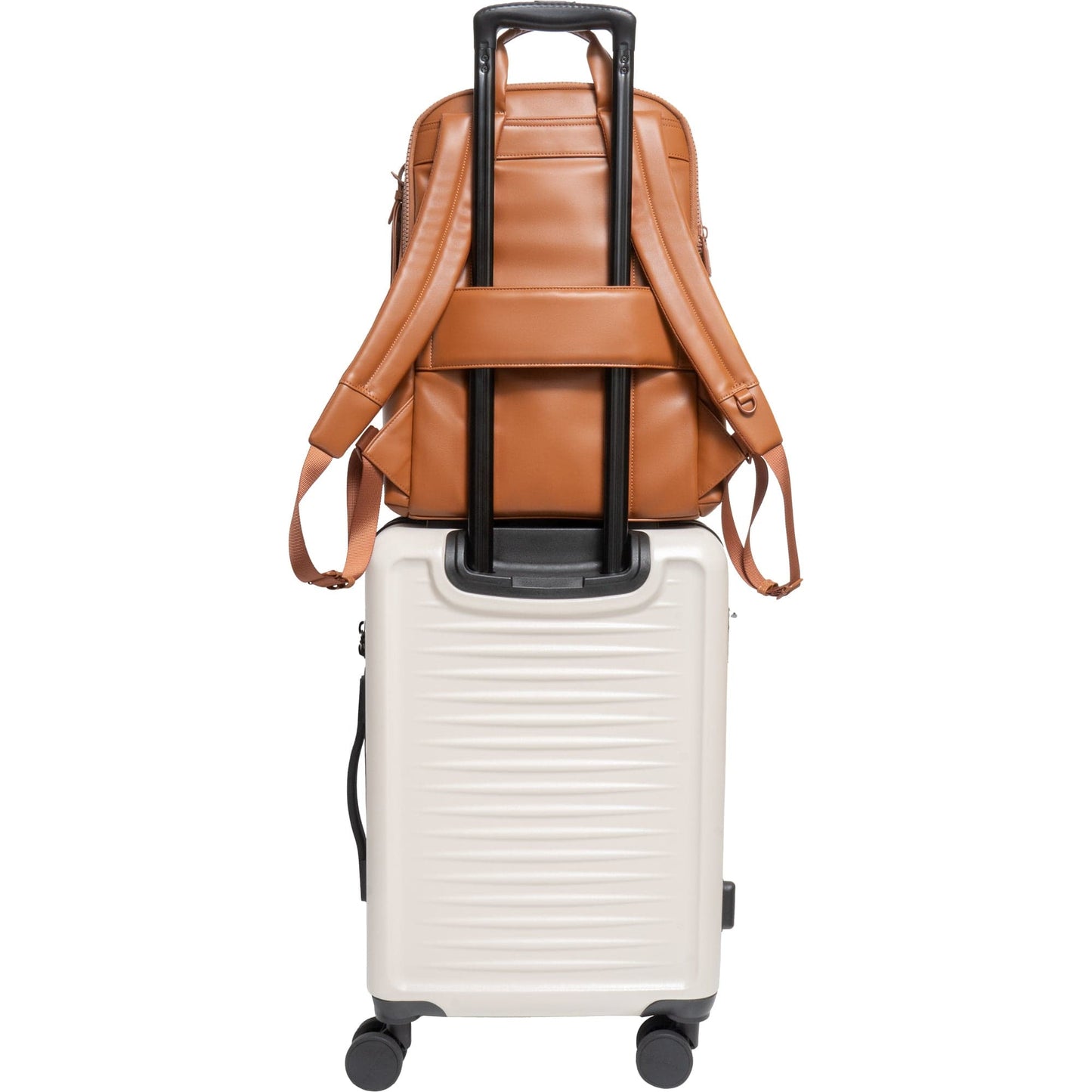 Boarding Pass The Verona Vegan Vachetta Faux Leather Backpack