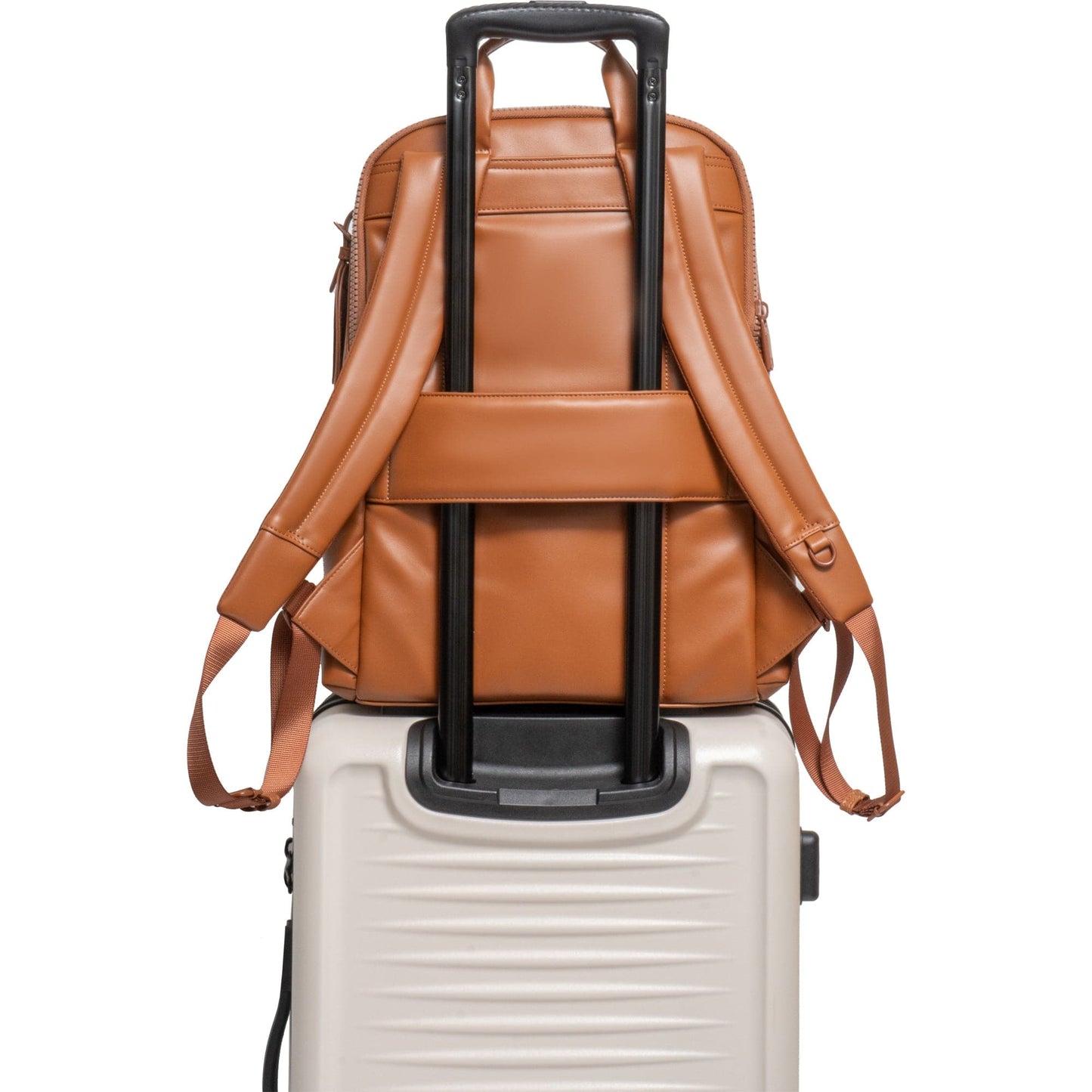 Boarding Pass The Verona Vegan Vachetta Faux Leather Backpack