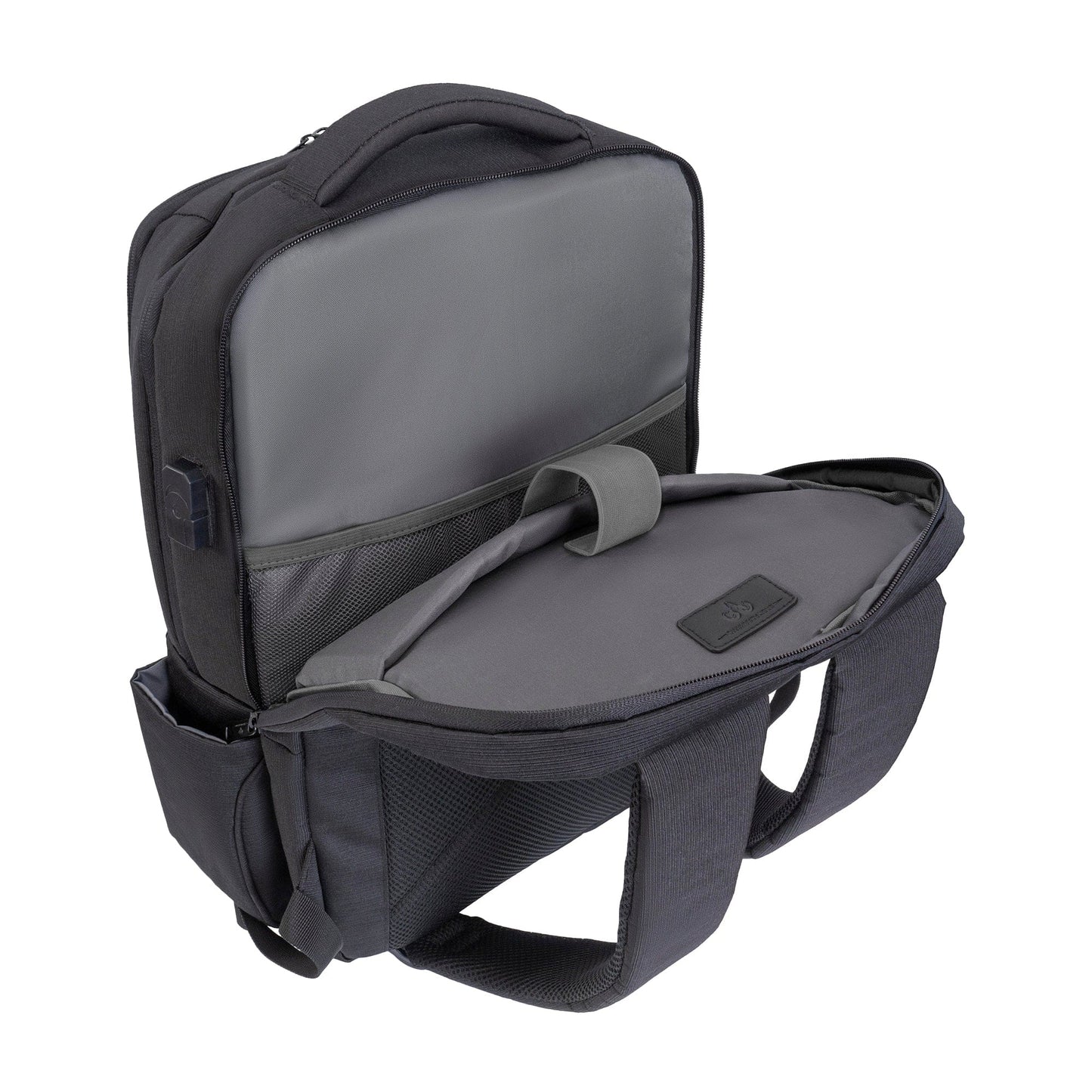 Jack Abrahams |The Columbia | Men's 18-In Lightweight Textured Workbook Backpack with USB Port