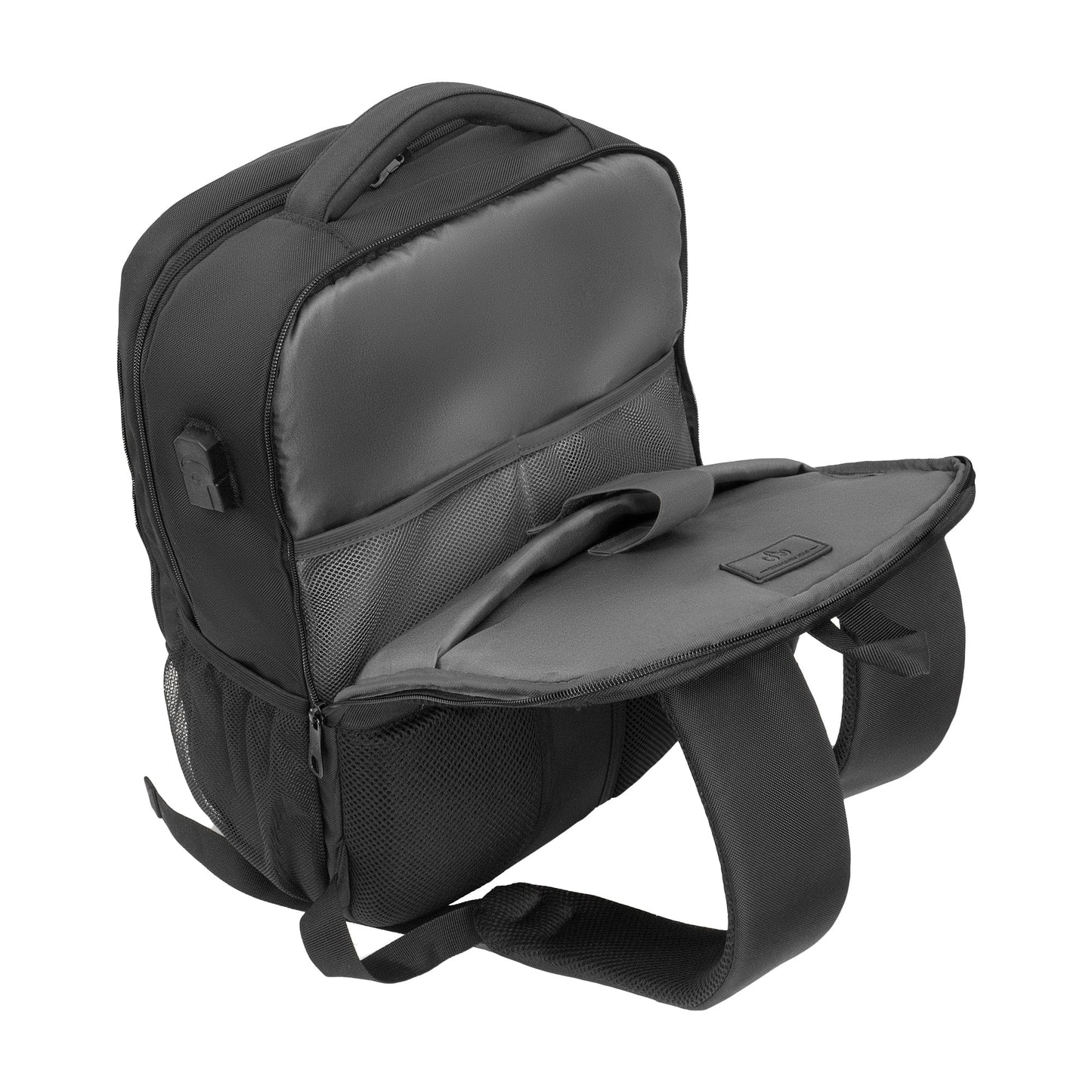 The Hamilton | 18-In 1680D Workbook Backpack with USB Port