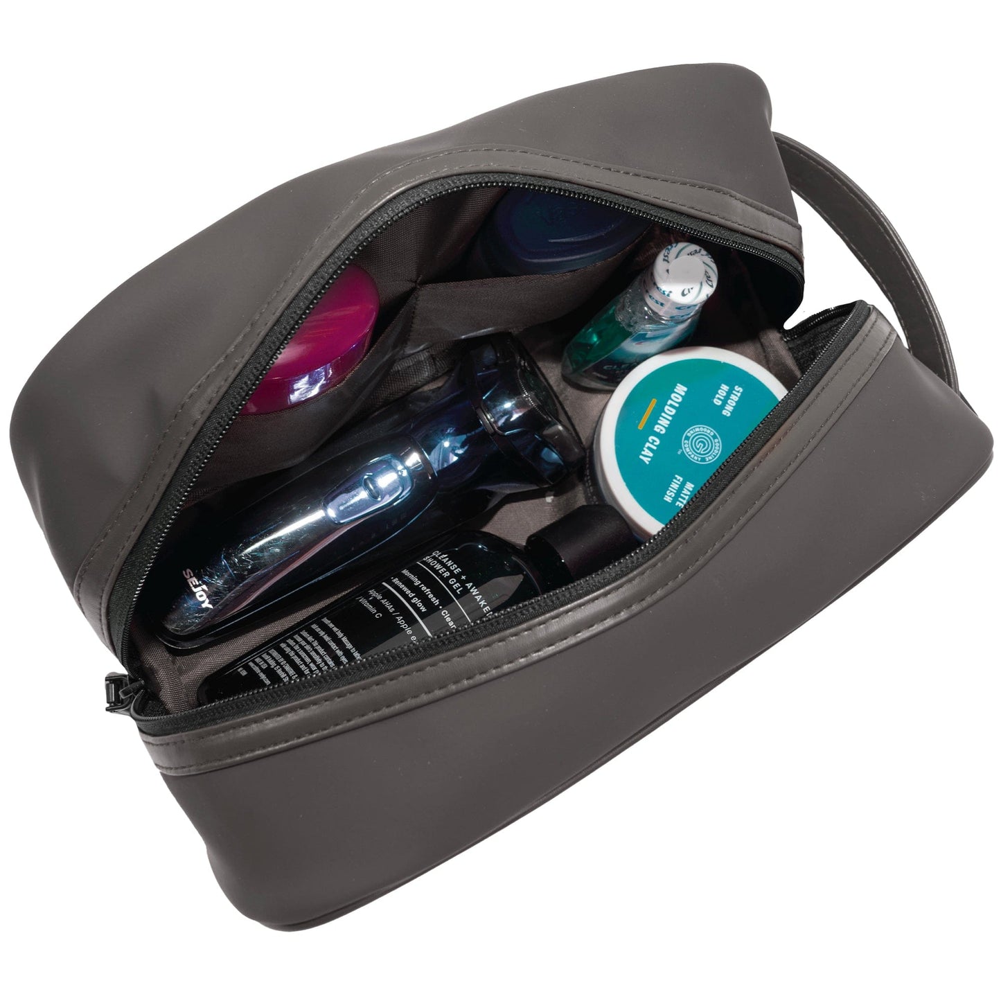 Jack Abrahams Calypso Smooth Tarpaulin Travel Dopp Kit