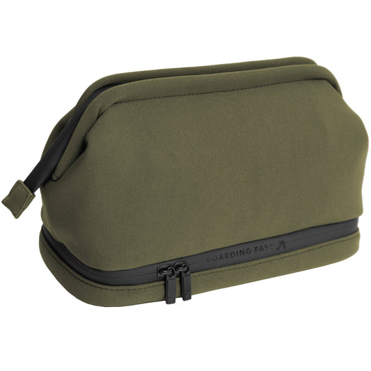 The Callisto Neoprene Drop Bottom Toiletry Case