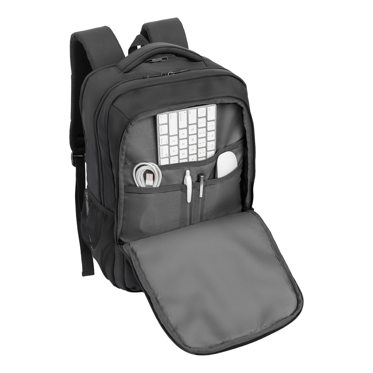 The Hamilton | 18-In 1680D Workbook Backpack with USB Port