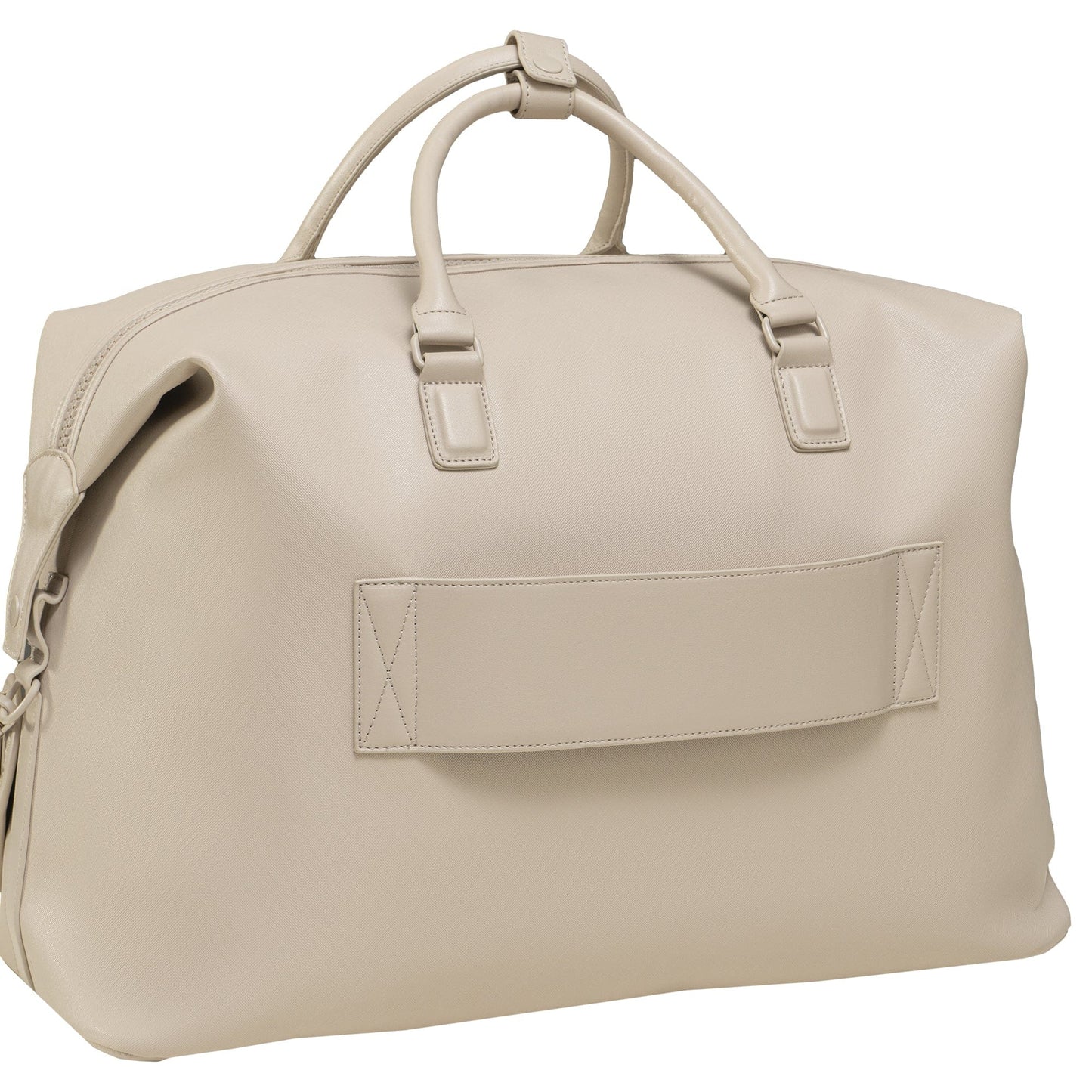 Boarding Pass The Santorini Vegan Saffiano Leather Duffel