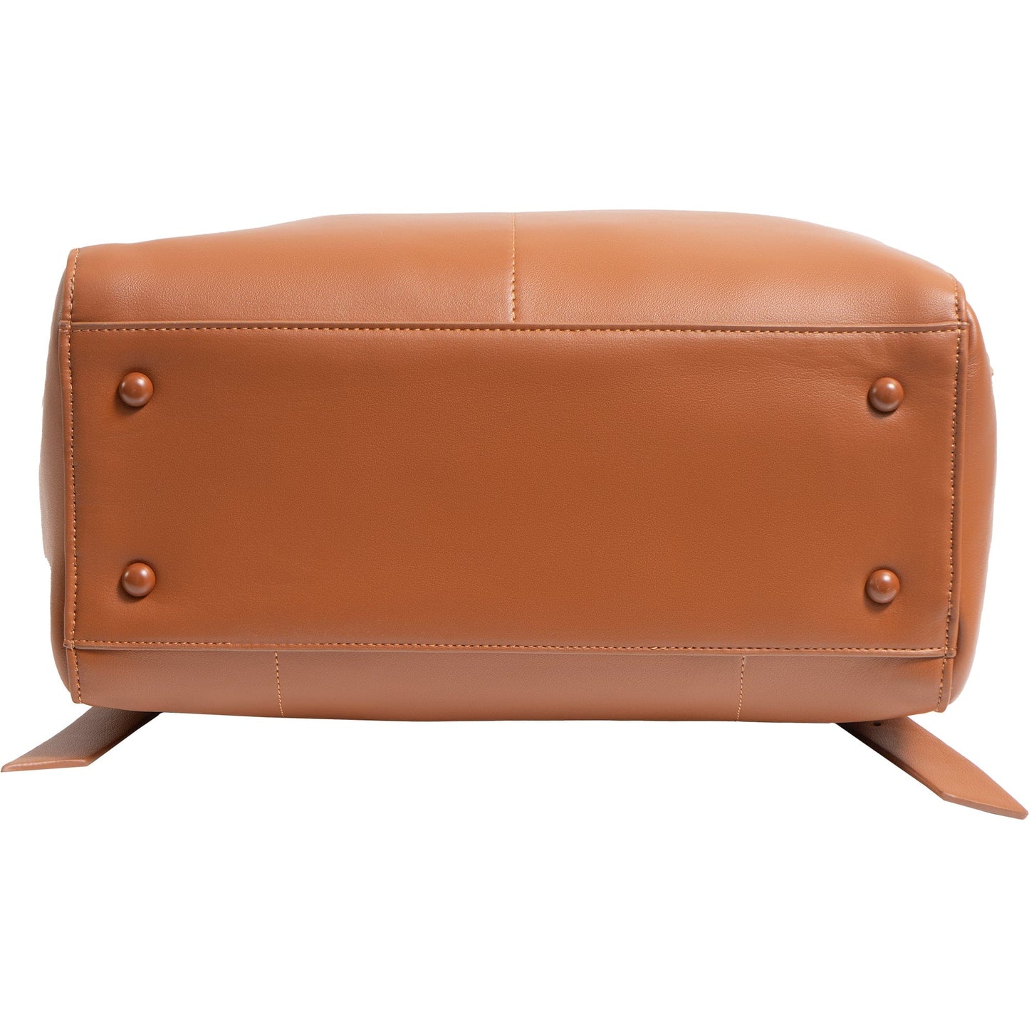 Boarding Pass The Verona Vegan Vachetta Leather Square Backpack