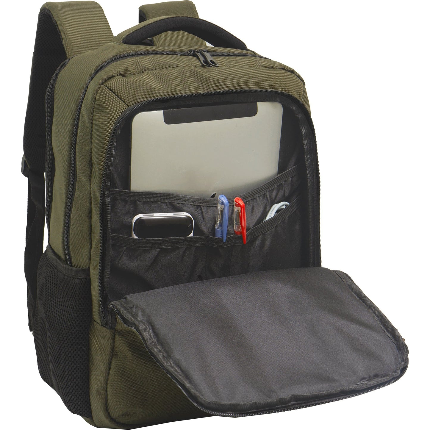 The Hamilton | 18-In 1680D Workbook Backpack with USB Port