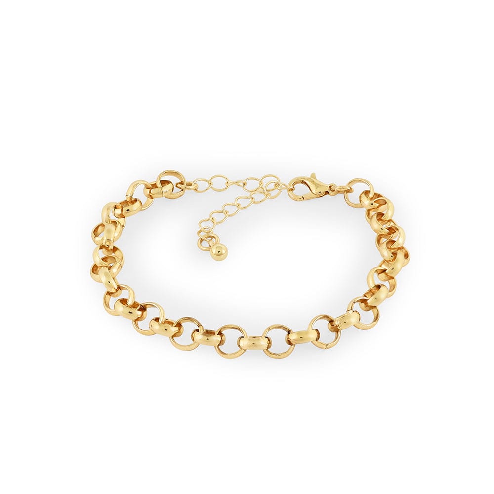 French Connection Women's 30MM Gold Tone Watch & Bracelet Gift Set