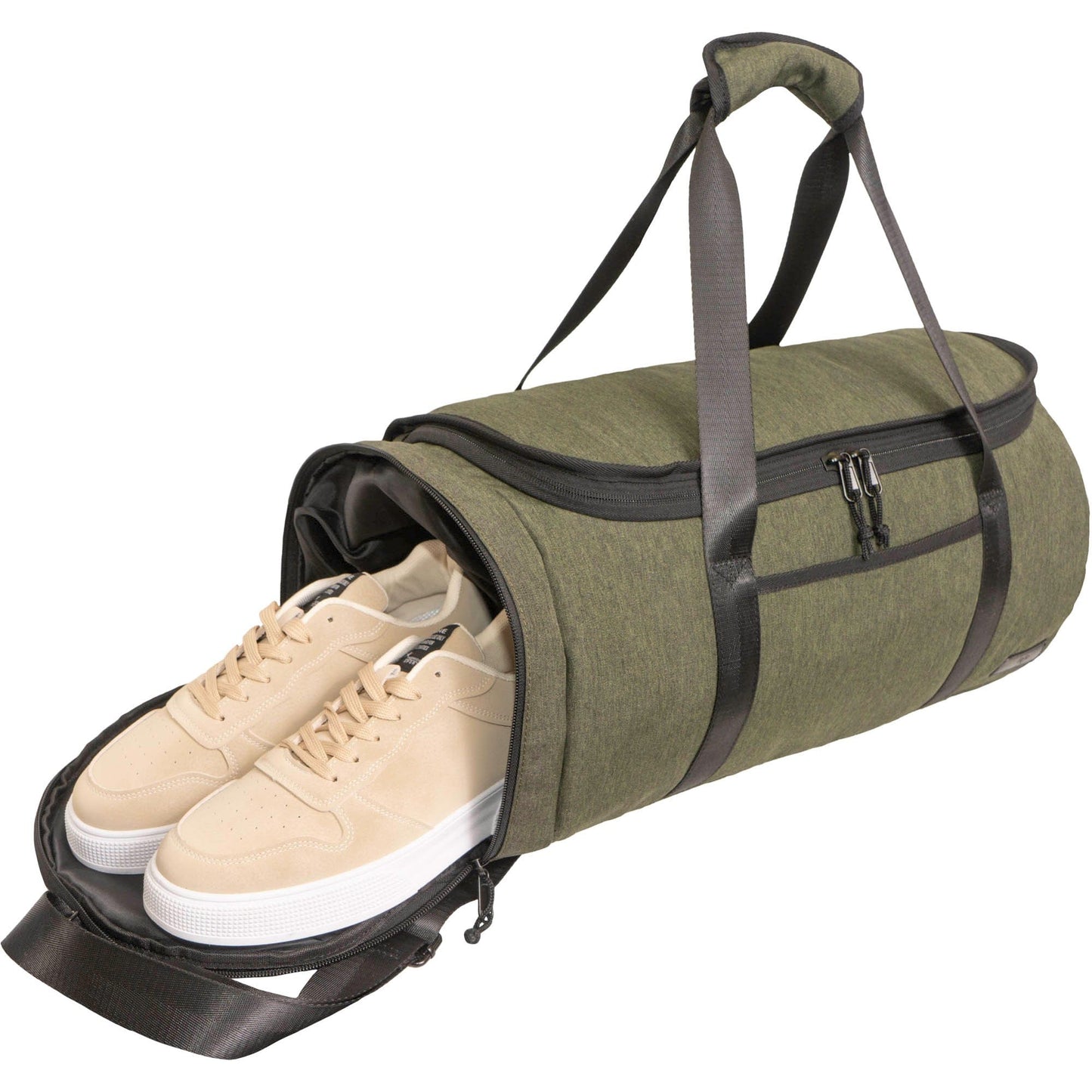 Jack Abrahams The Artemis | 20-In Two Tone Nylon Weekender Duffle