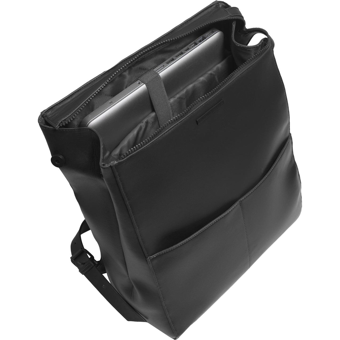 Boarding Pass The Verona Vegan Vachetta Leather Square Backpack