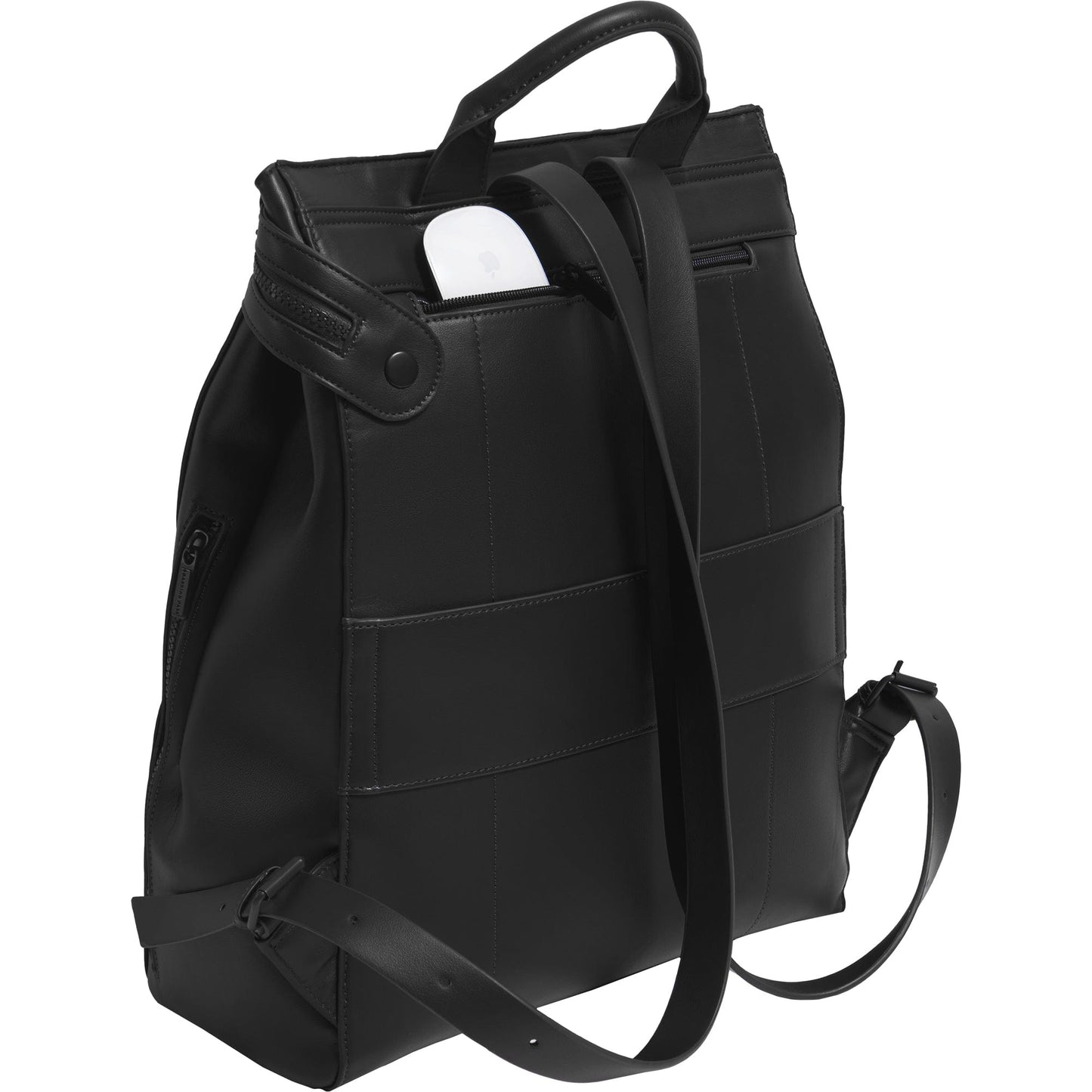 Boarding Pass The Verona Vegan Vachetta Leather Square Backpack