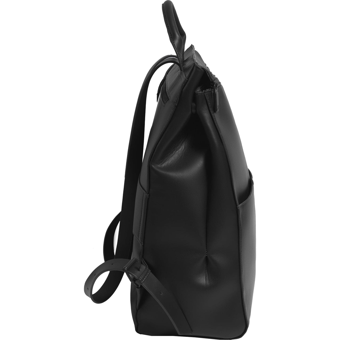 Boarding Pass The Verona Vegan Vachetta Leather Square Backpack