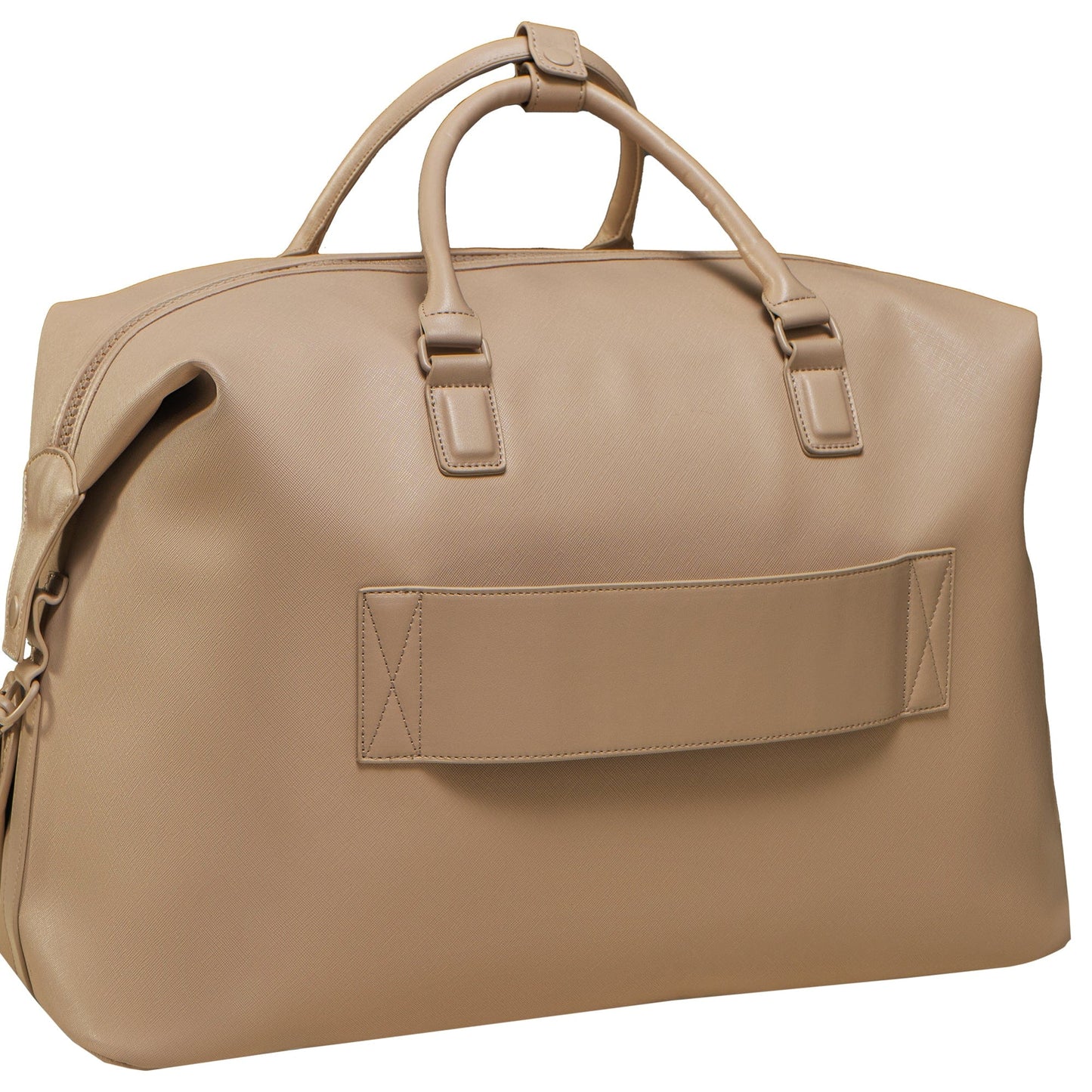 Boarding Pass The Santorini Vegan Saffiano Leather Duffel