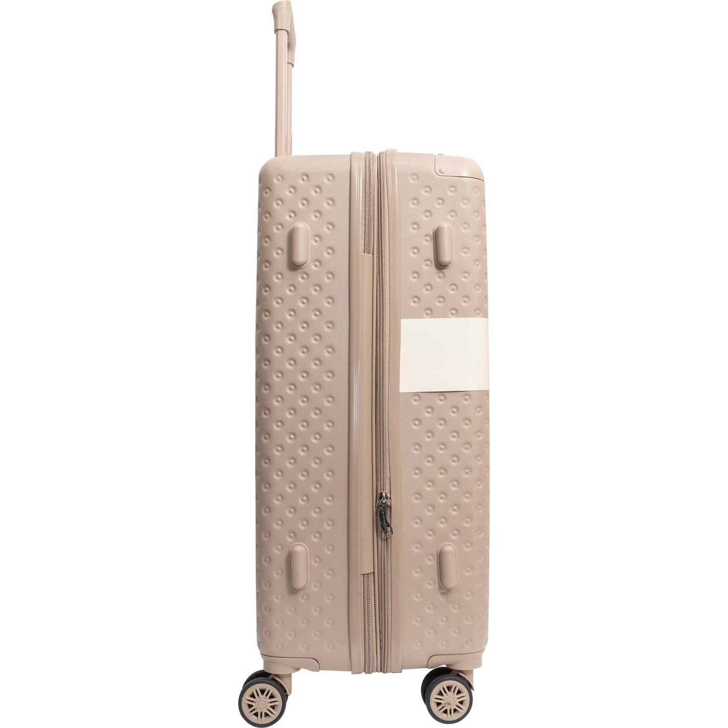 Max Studio Tonal Tufted ABS 2-Piece Hard-Sided Luggage Set