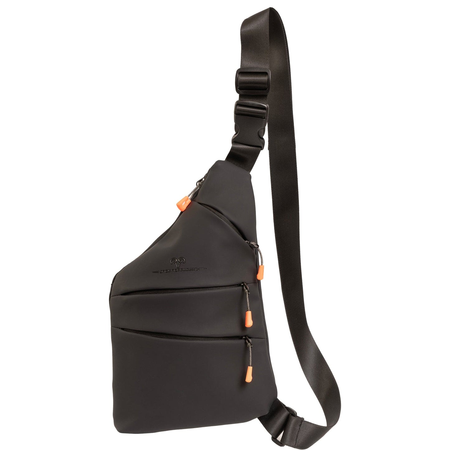 Jack Abrahams The Loredo | 14-In Smooth Tarpaulin Crossbody Sling Bag