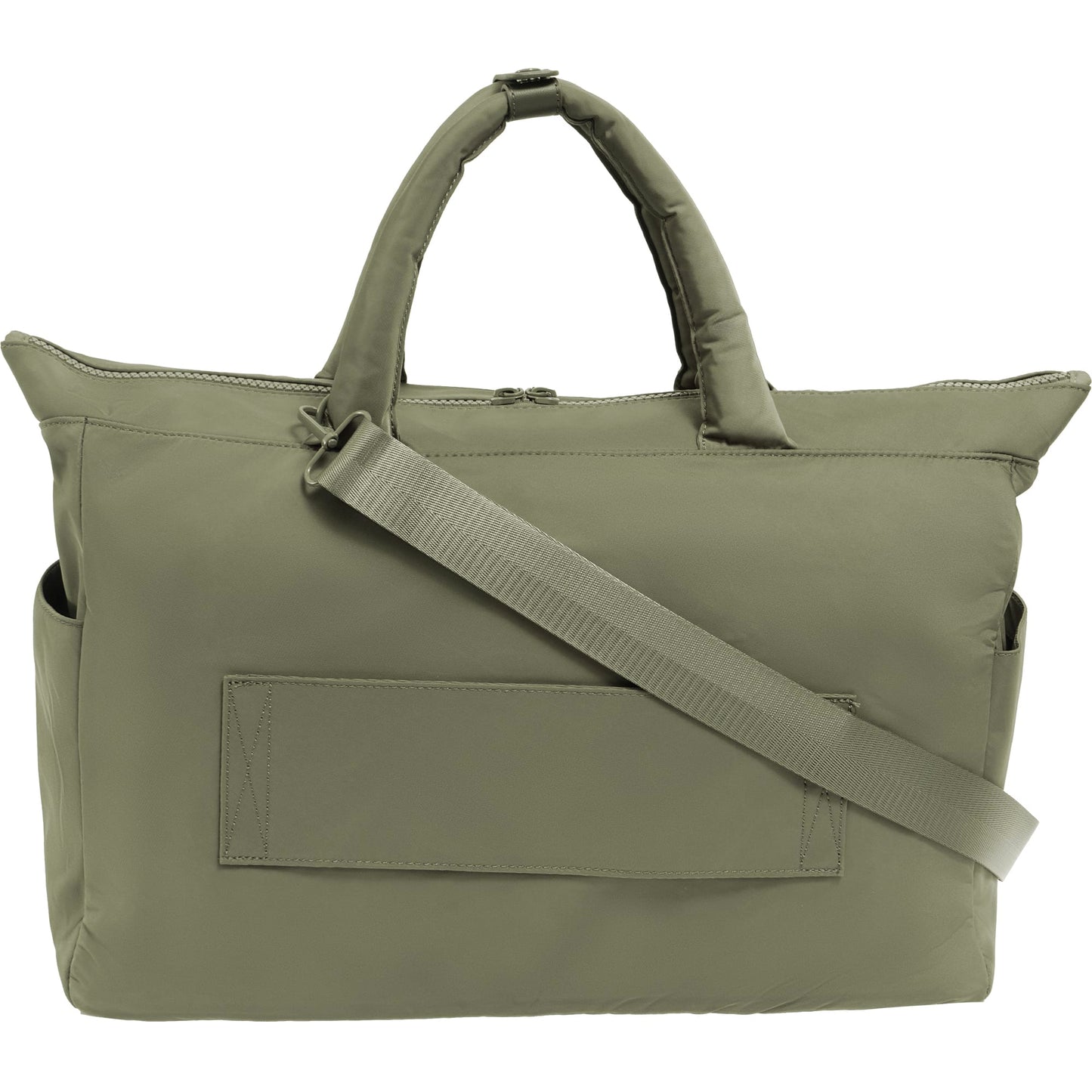 Max Studio The Sylvia 21 Inch Twill Nylon Double Handle Weekender Duffle