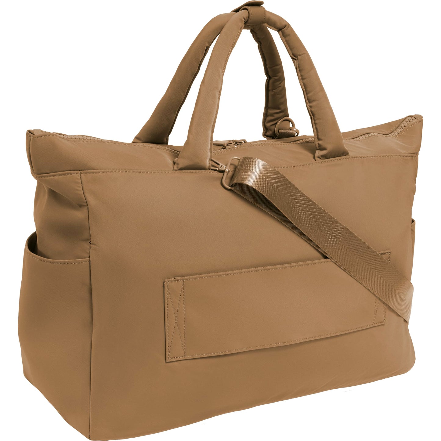 Max Studio The Sylvia 21 Inch Twill Nylon Double Handle Weekender Duffle