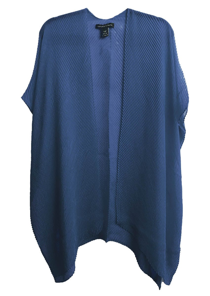 Adrienne Vittadini Pleated Oversized Kimono