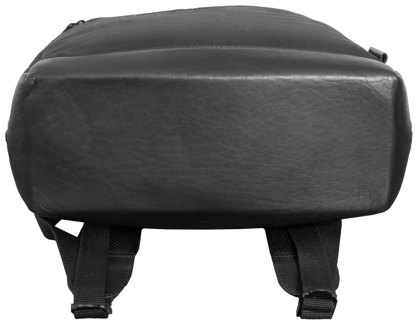 Boarding Pass The Voyager 18” 20 oz. Waxed Canvas Travel Backpack - Black