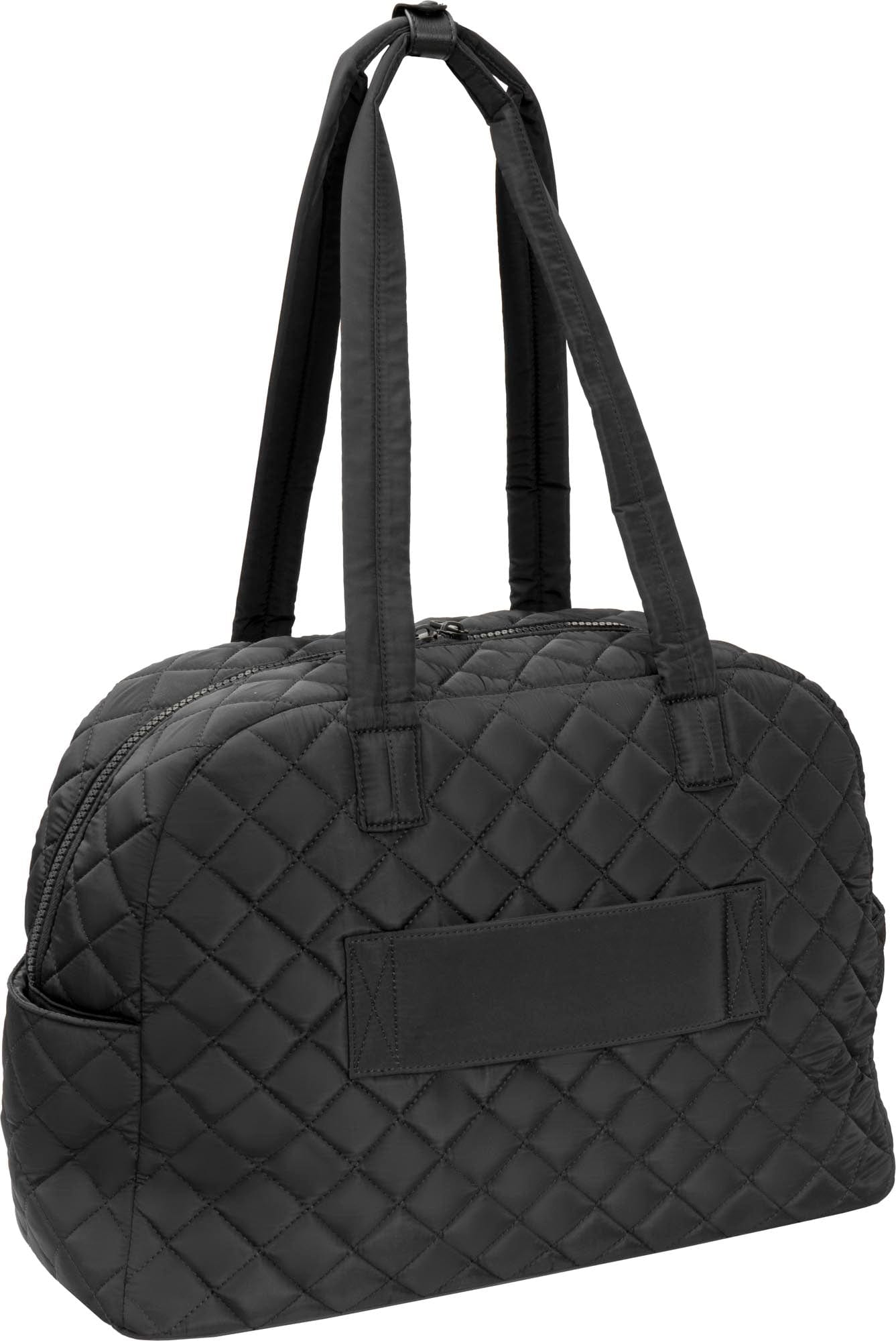 Ellen Tracy 20 Inch Diamond Nylon Quilted Travel Duffel