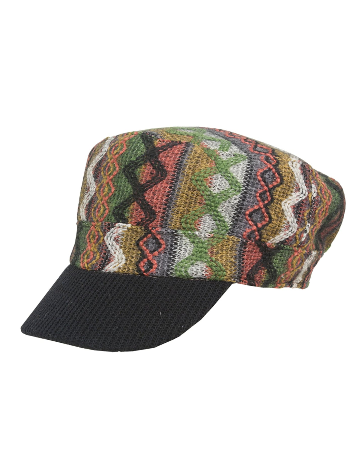 Magid Geometric Print Cadet Cap