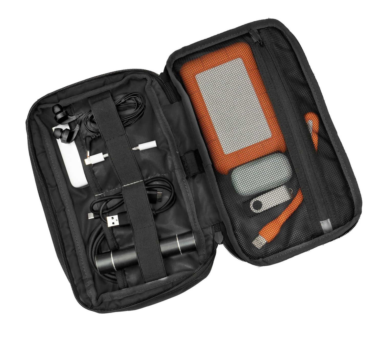 Jack Abrahams The Velocity Nylon Tech Accessory Organizer Pouch 3L