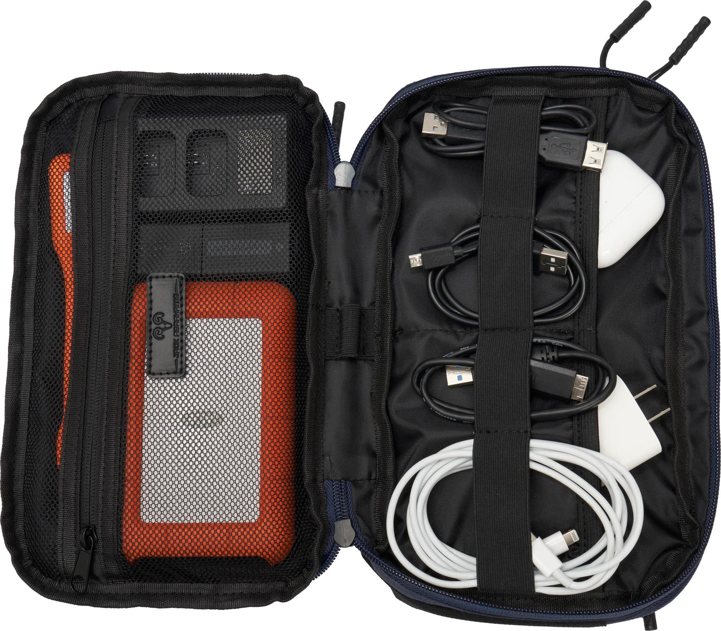 Jack Abrahams The Velocity Nylon Tech Accessory Organizer Pouch 3L