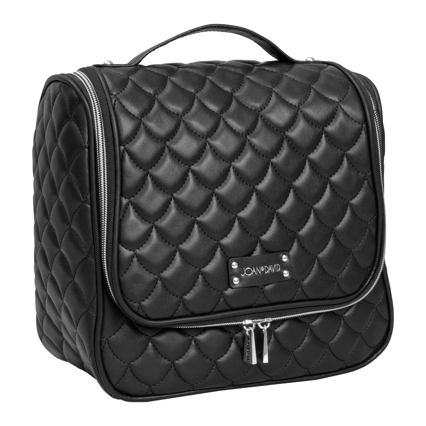 Joan & David The Teardrop Quilted Hanging Makeup Toiletry Cosmetic Bag