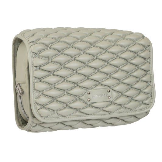 Joan & David The Bubble Quilted Roll Hanging Makeup Toiletry Bag