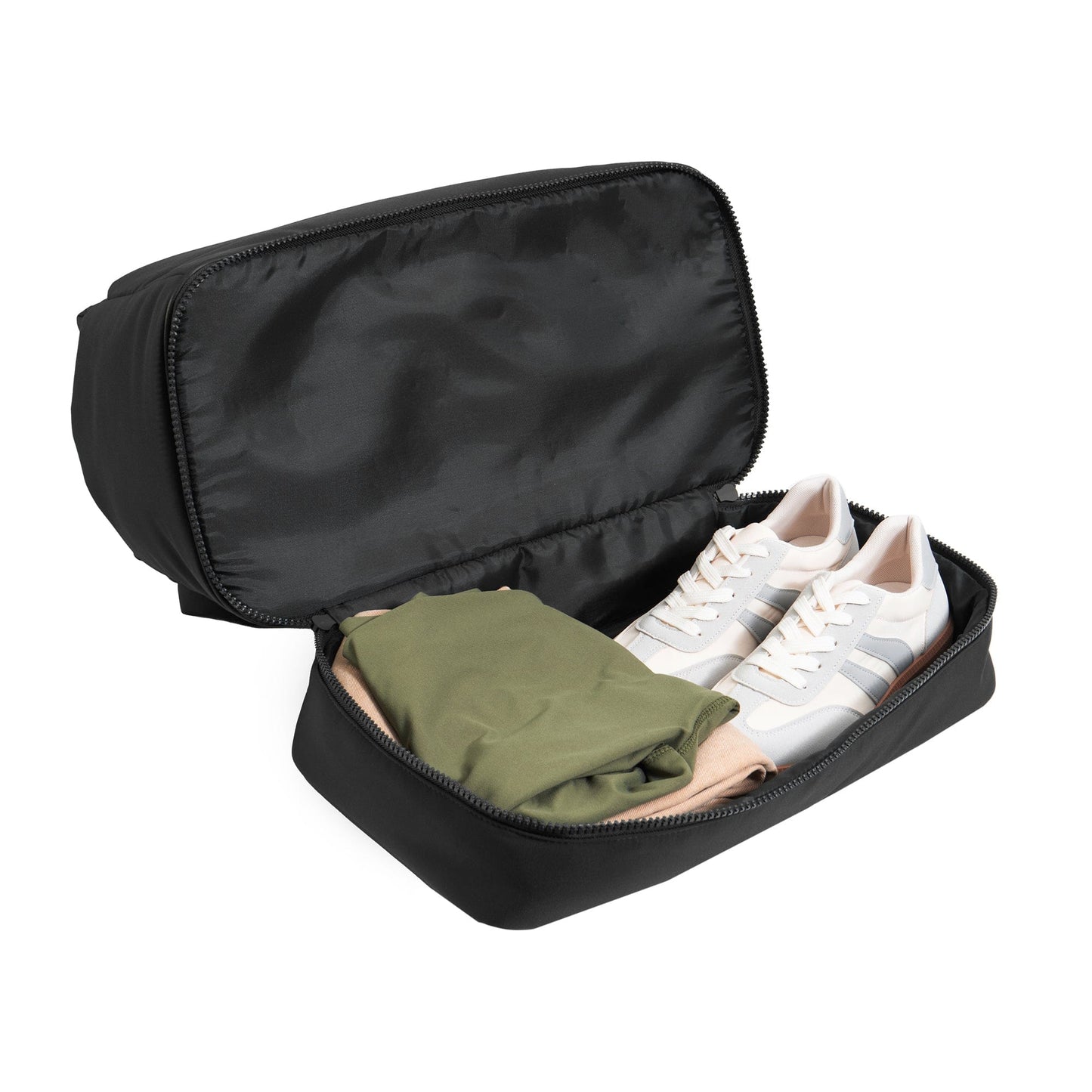 Joan & David 18 Inch High Density Sport Nylon Drop Bottom Duffel Bag