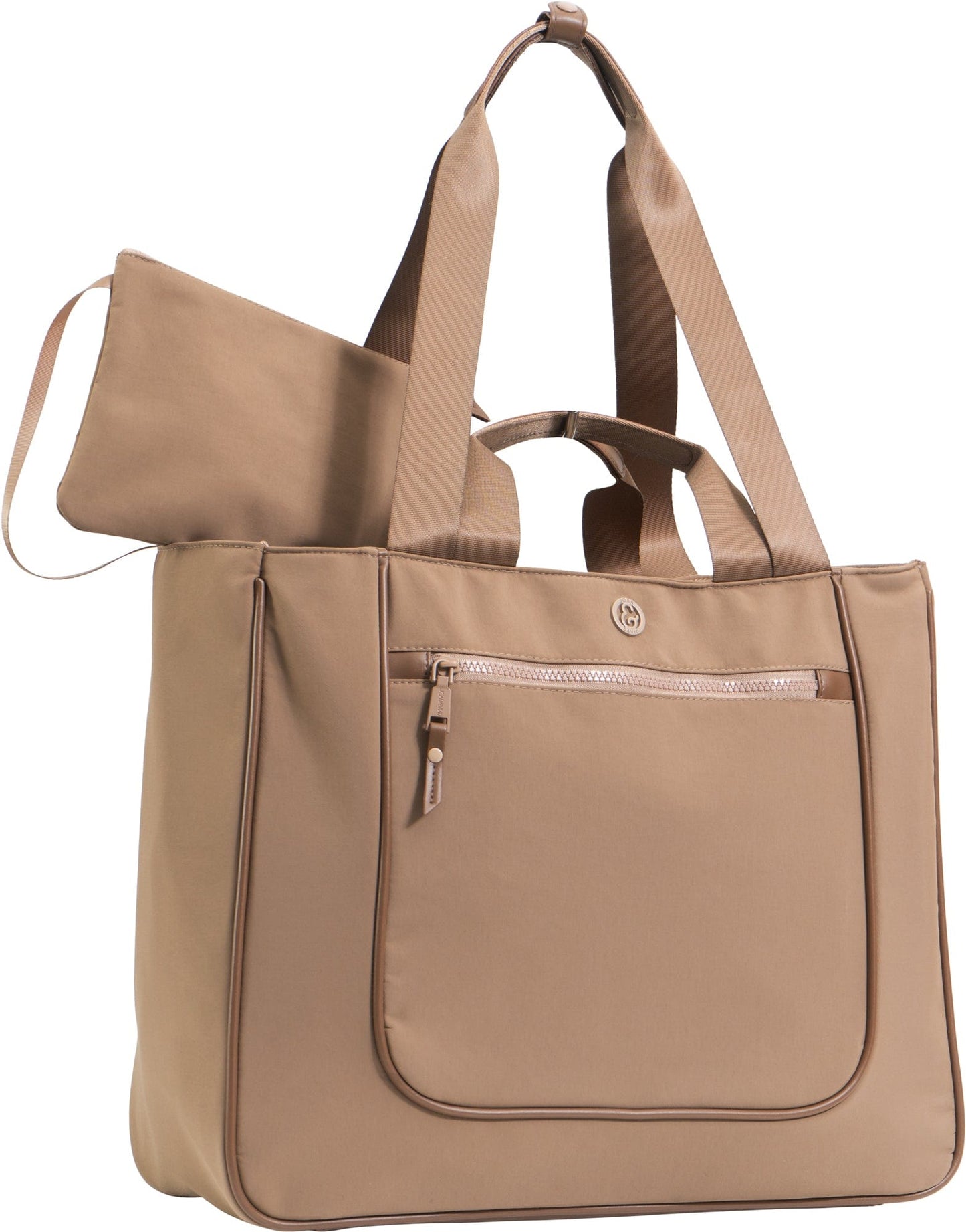 Joan & David Double Handle Workbook Nylon Tote