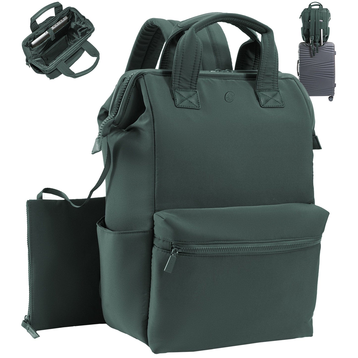 Max Studio The Elise Sport Nylon 18 Inch Workbook Backpack