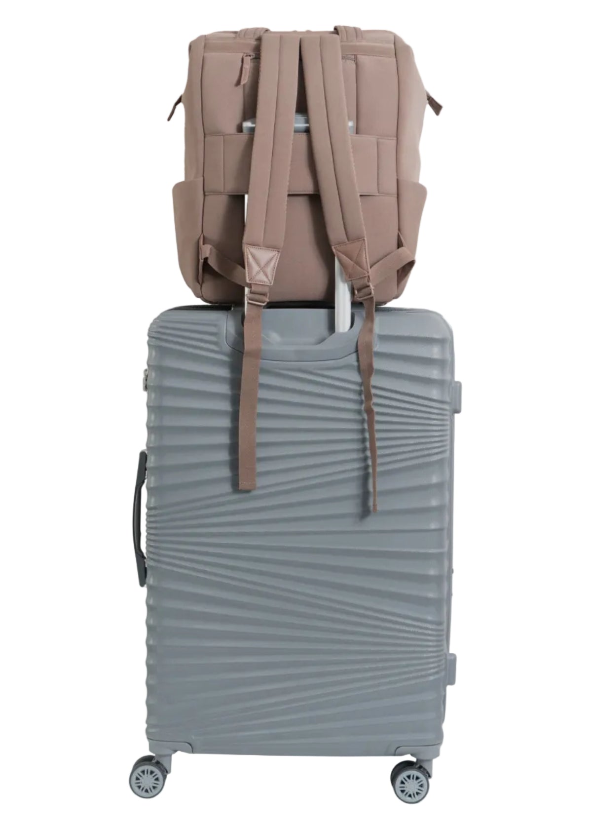 Max Studio The Audrey 18 Inch Neoprene Travel Workbook Backpack