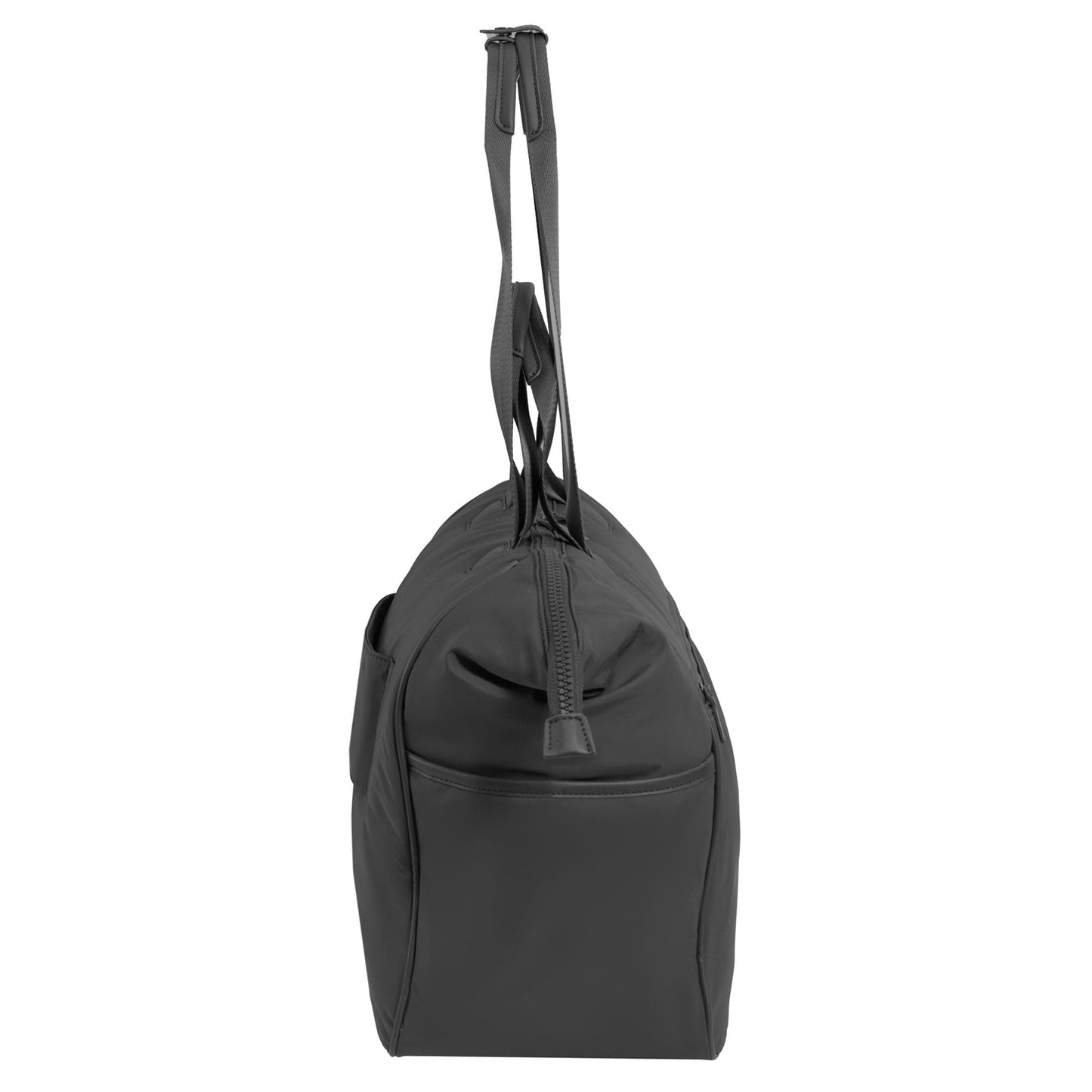 Max Studio 20 Inch Smooth Puffer Nylon Weekender Duffle