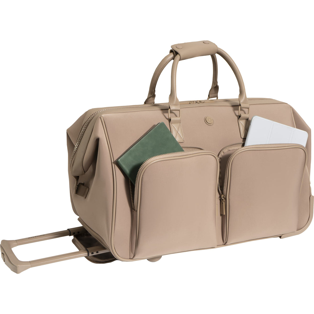 Max Studio The Atlas 22 Inch Sport Nylon Rolling Duffel