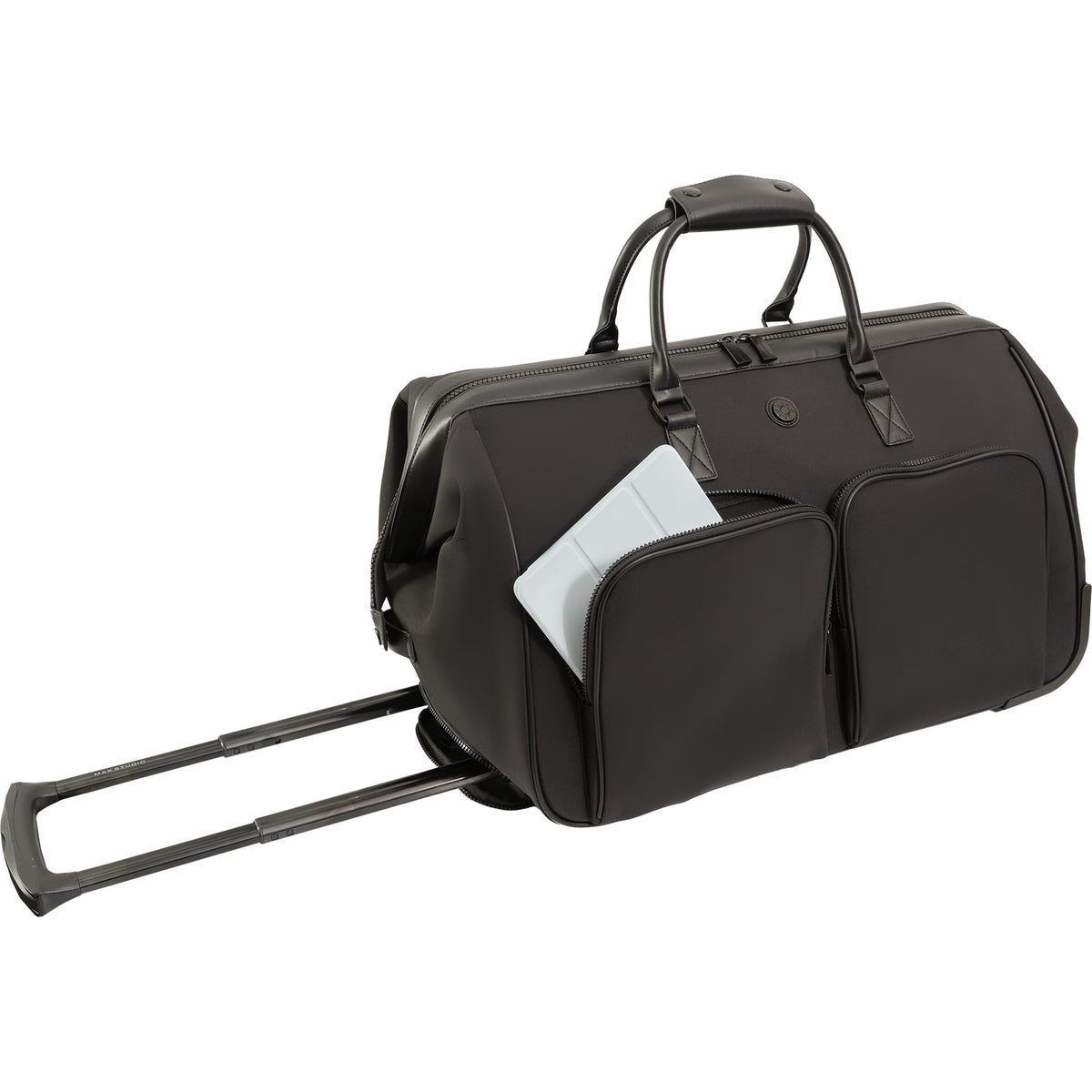 Max Studio The Atlas 22 Inch Sport Nylon Rolling Duffel