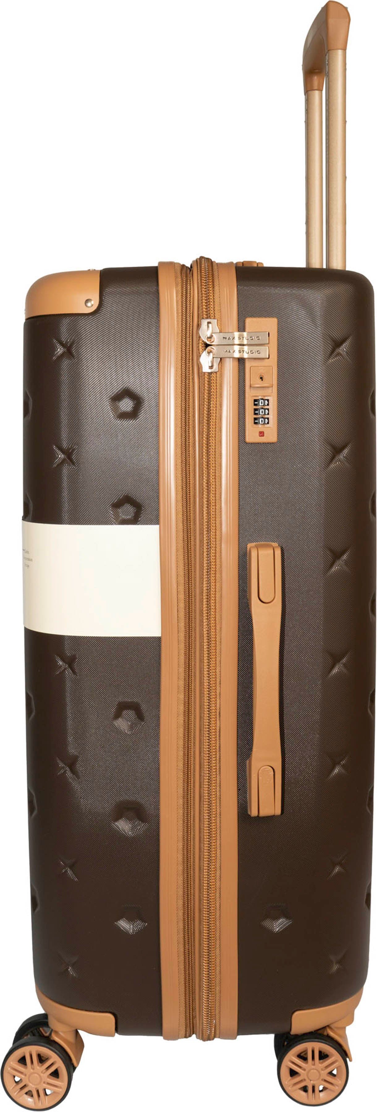 Max Studio Hard Sided ABS 3-Piece The Bucharest Luggage Set