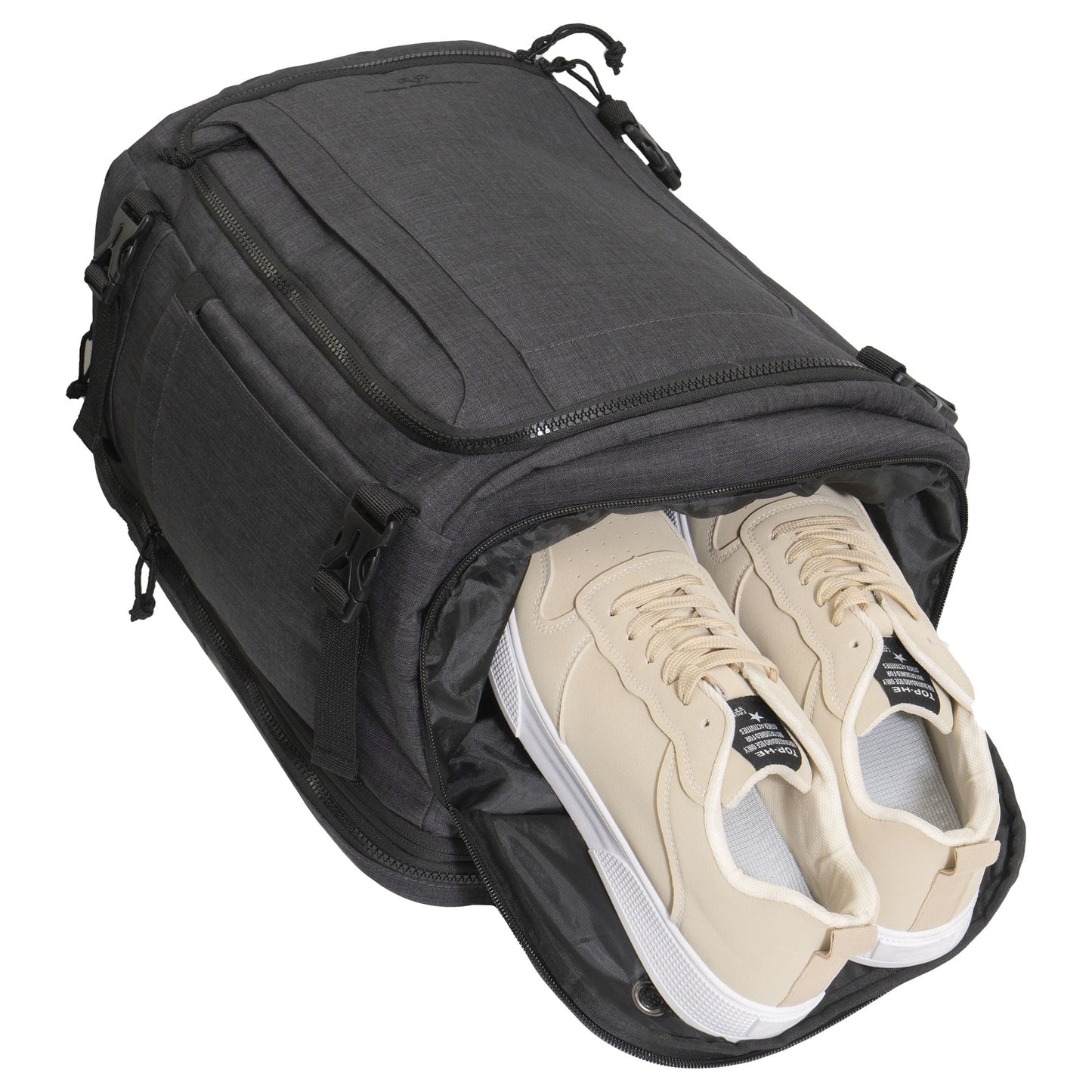 Jack Abrahams The Crosswind 18 Inch Nylon Expandable Weekender Backpack
