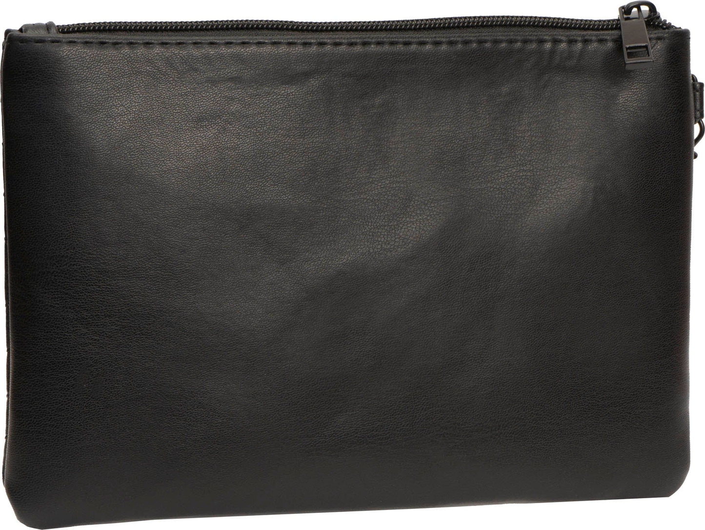 Rebecca & Rifka Smooth Abstract Tubular Quilt Medallion Zip Wristlet