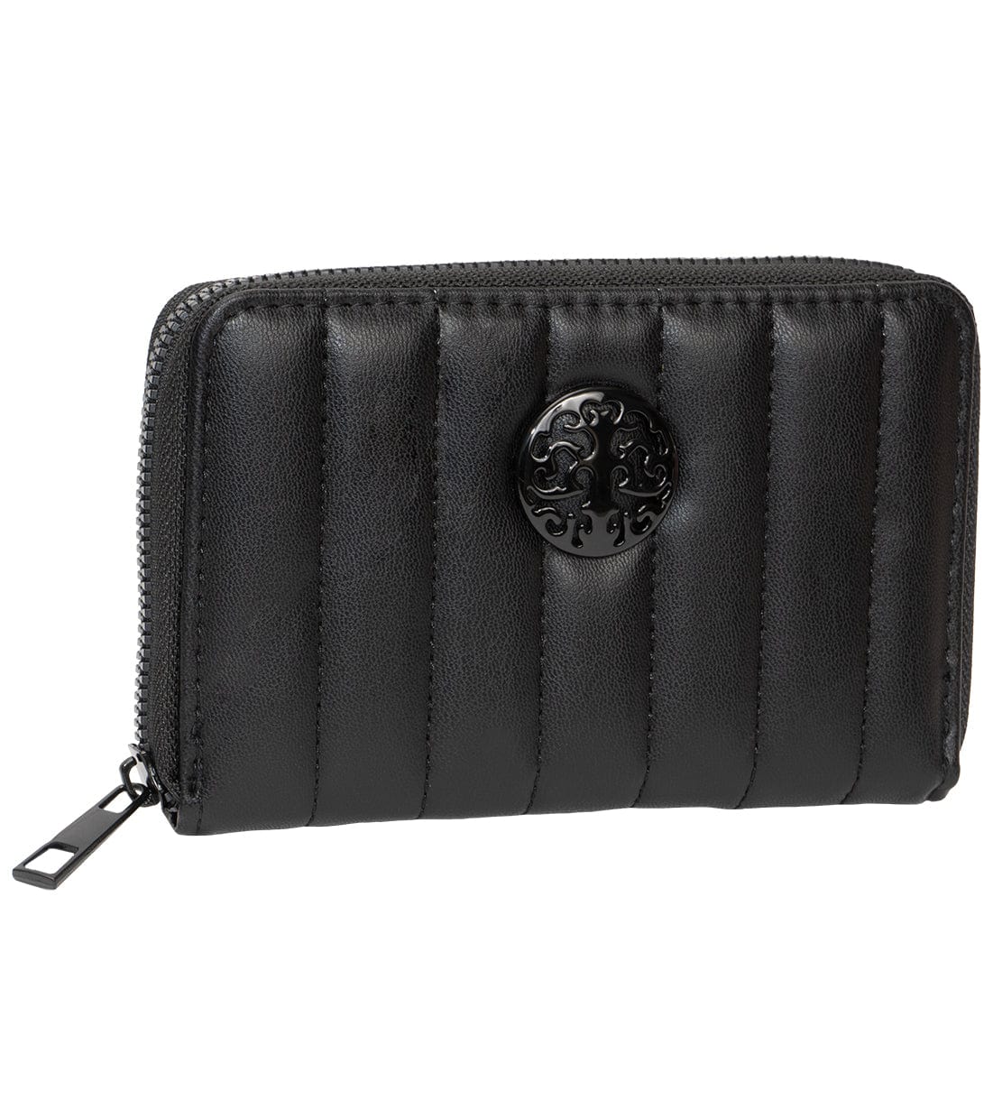 Rebecca & Rifka Smooth Tubular Quilt Medallion Zip Indexer Wallet
