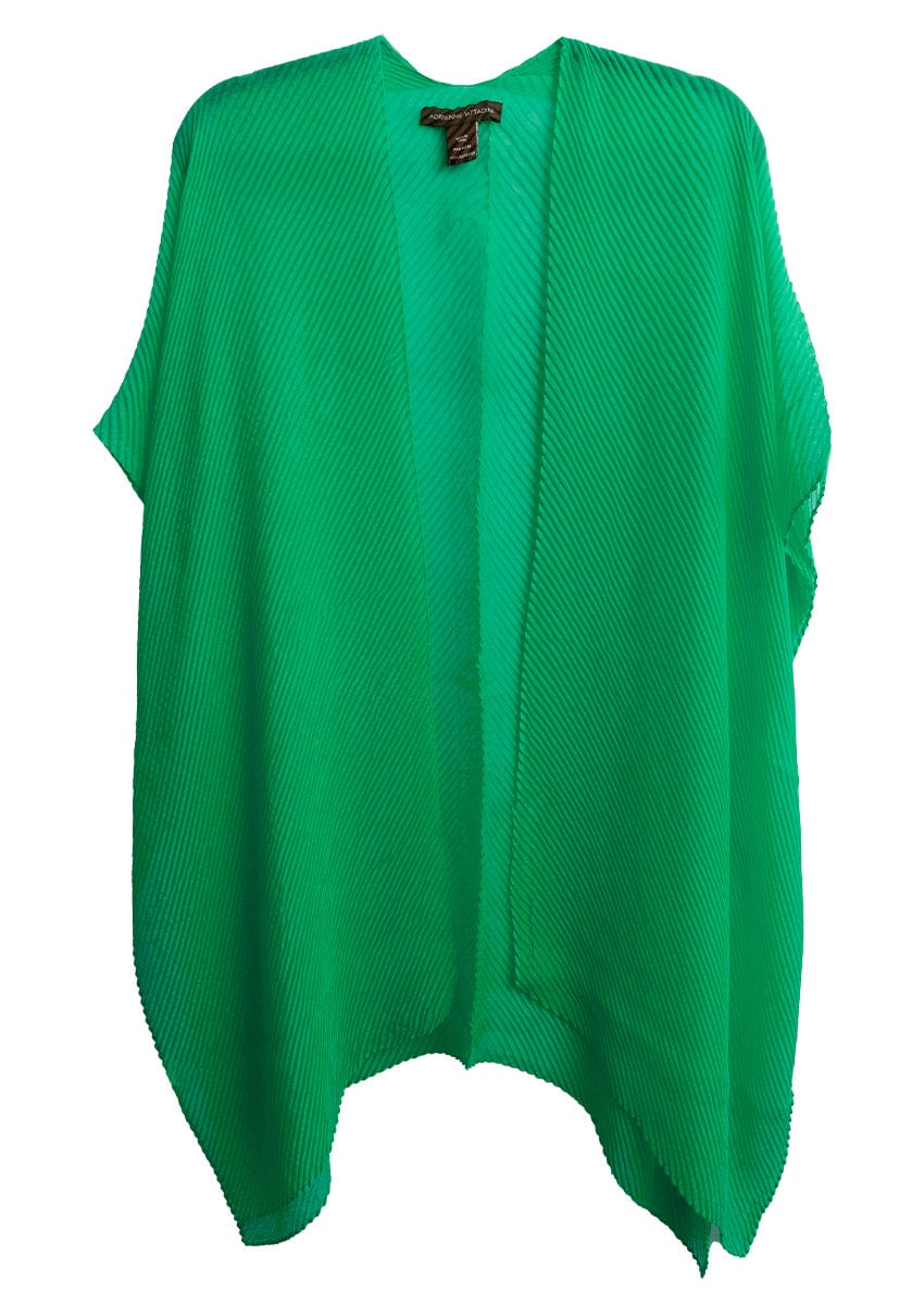 Adrienne Vittadini Pleated Oversized Kimono