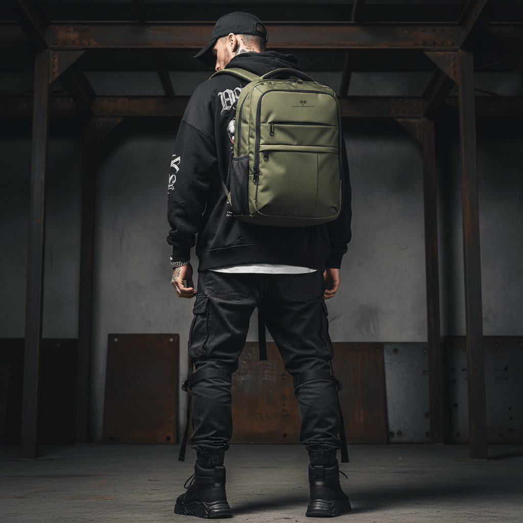 The Hamilton | 18-In 1680D Workbook Backpack with USB Port